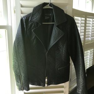 Black leather jacket, worn maybe 5 times!